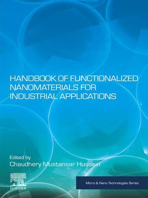 cover image of Handbook of Functionalized Nanomaterials for Industrial Applications